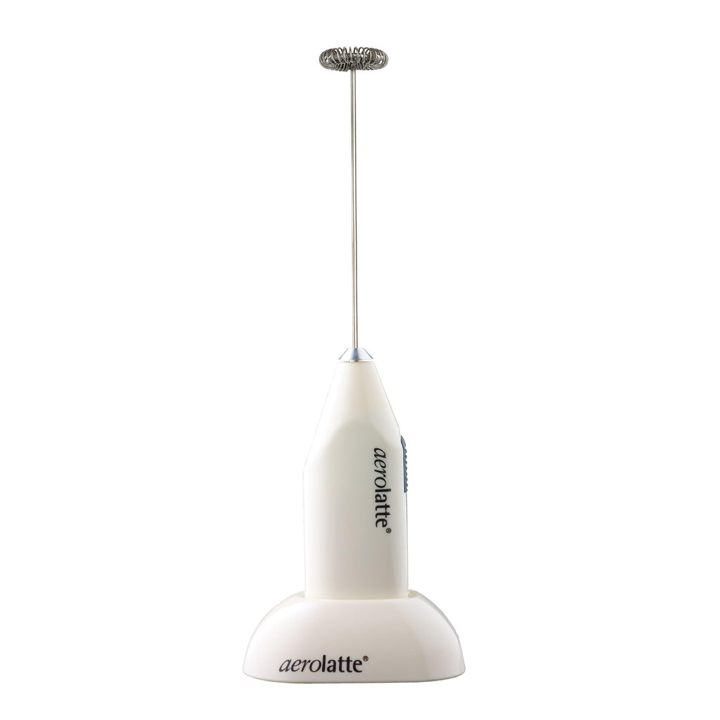 Aerolatte Milk Frother with Counter Stand, The Original Steam-Free Frother, Black