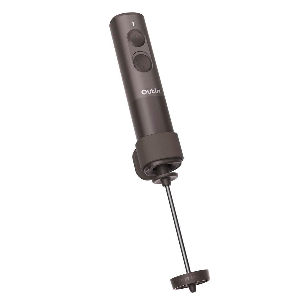 OutIn LattoGo Milk Frother Handheld，Rechargeable & Professional Grade