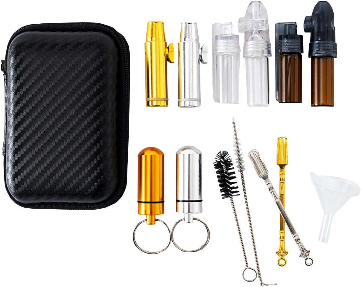 Portable Spice Dispenser, Leak-proof Metal Spice Jar, Mini Kitchen Spice Set, Sealed Storage Container for Spices during Travel and Outdoor Camping