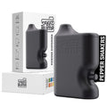 Portable Pepper Shaker (Black) - Versatile Seasoning Set, Multi Functional Salt Dispenser Spice Shakers for Easy Use - Convenient & Durable Plastic Salt and Pepper Dispenser for Fine Spices
