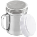 CUSINIUM Powdered Sugar Shaker Duster - With Handle - Cinnamon Shaker For Coffee Bar - Fine Mesh Dredge - 6 ounce, pack of 2 | Style: Fine