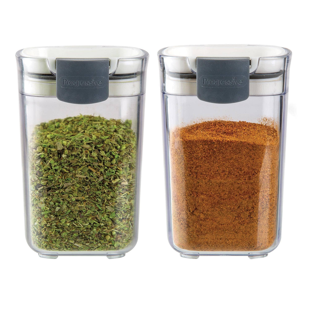 ProKeeper Seasoning & Spice Storage Containers – Airtight, Clear, 2-Pack